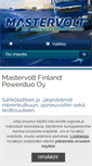 Mobile Screenshot of mastervolt.fi